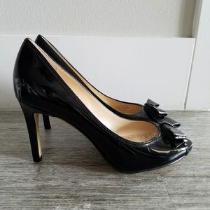 Enzo Angiolini open toe black